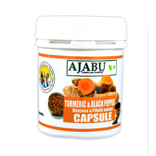 Turmeric & Black Pepper Capsule Ajabu Enterprises